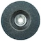 Weiler 5" Tiger Paw Abrasive Flap Disc, Conical (TY29), 80Z, 5/8"-11 UNC 51154 - alternate 2